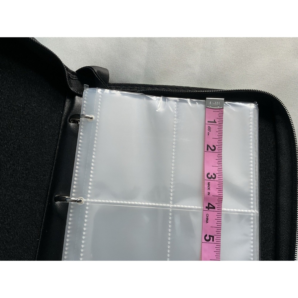 HUTRADE Album Trading Cards 400 Pockets 50 Pages Waterproof Pu With Zipper - Picture 5 of 5
